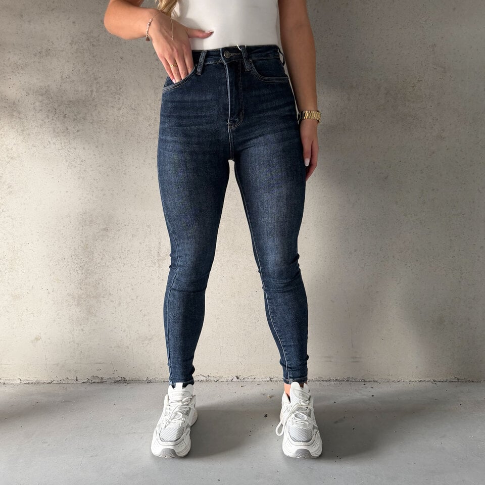 Danique Skinny Jeans Blauw