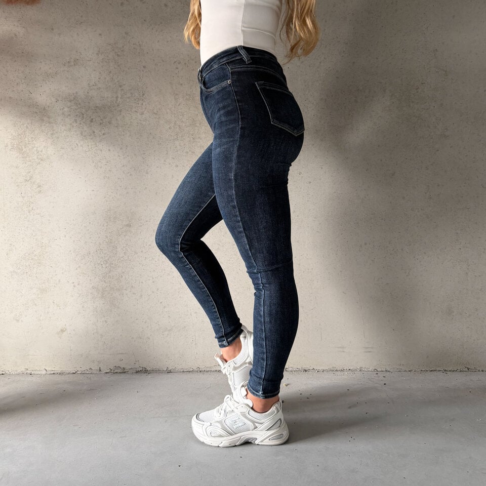 Danique Skinny Jeans Blauw