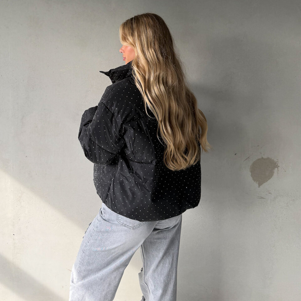 Jane Sparkle Jacket Zwart