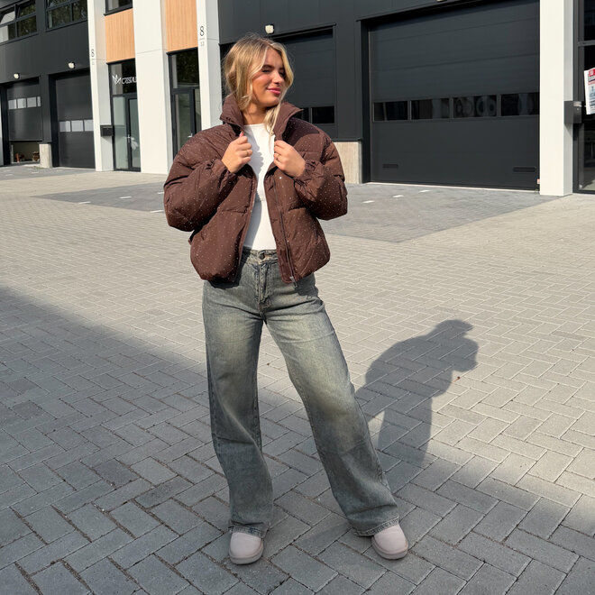 Jane Sparkle Jacket Bruin