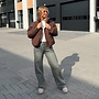 Jane Sparkle Jacket Bruin