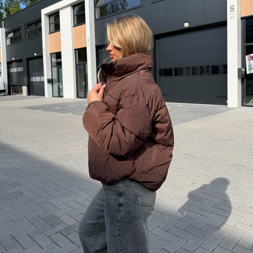 Jane Sparkle Jacket Bruin