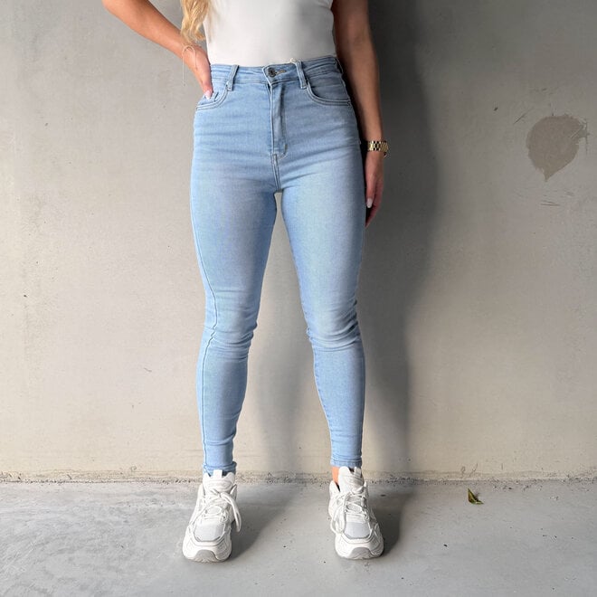 Renske Skinny Jeans Blauw