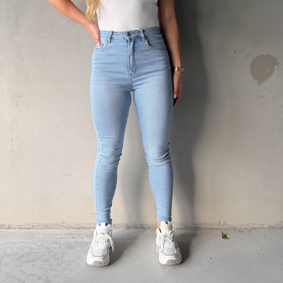 Renske Skinny Jeans Blauw