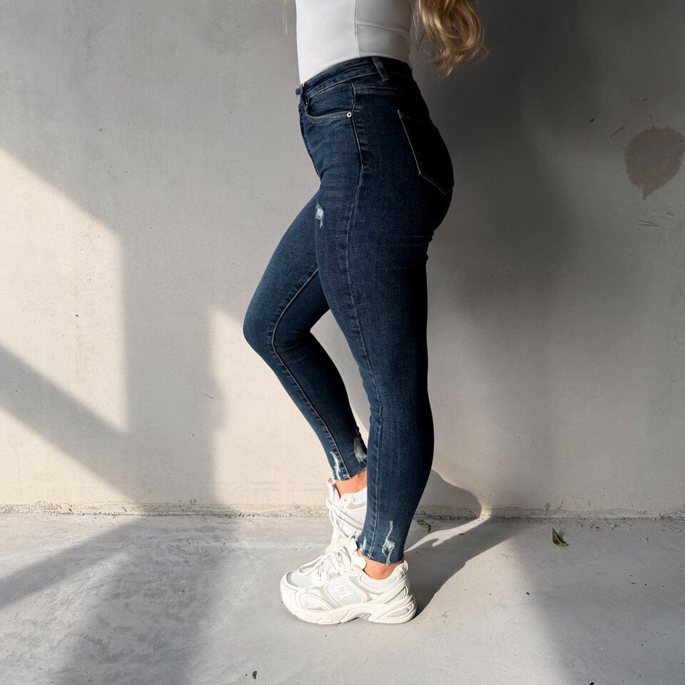 Lize Skinny Jeans Blauw