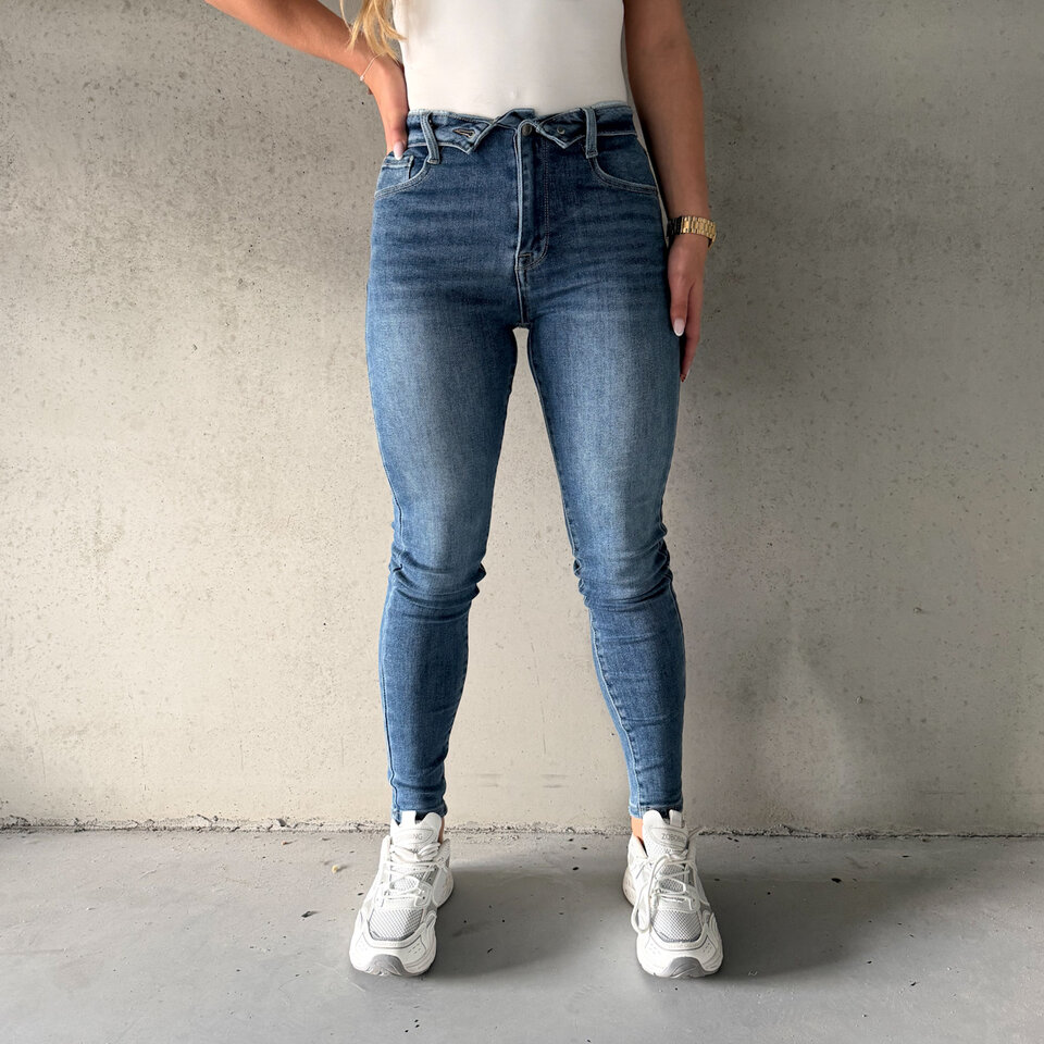 Melissa Skinny Jeans Blauw