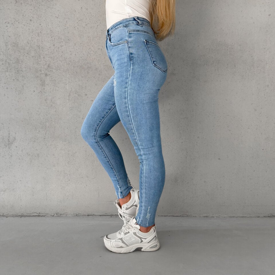 Sophie Skinny Jeans Blauw