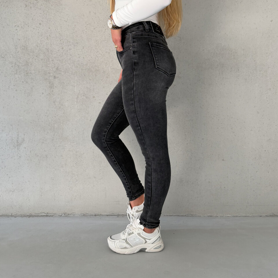 Janine Skinny Jeans Grijs