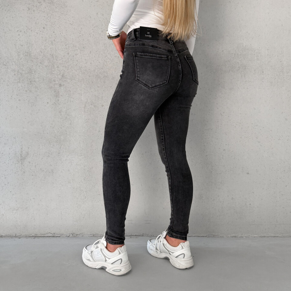 Janine Skinny Jeans Grijs