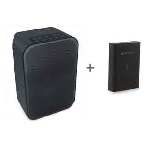 Bluesound Combi Deal pulse flex 2i + accu  - Zwart Bluesound Combi Deal pulse flex 2i + accu  - Zwart