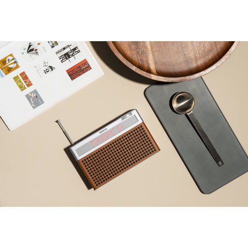 Geneva Geneva Touring / S+ oplaadbare portable hi-fi DAB+ en FM radio met Bluetooth Cognac