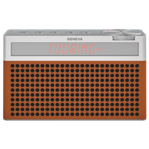 Geneva Touring / S+ oplaadbare portable hi-fi DAB+ en FM radio met Bluetooth Cognac