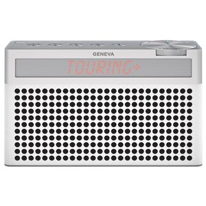 Geneva Touring / S+ oplaadbare portable hi-fi DAB+ en FM radio met Bluetooth wit