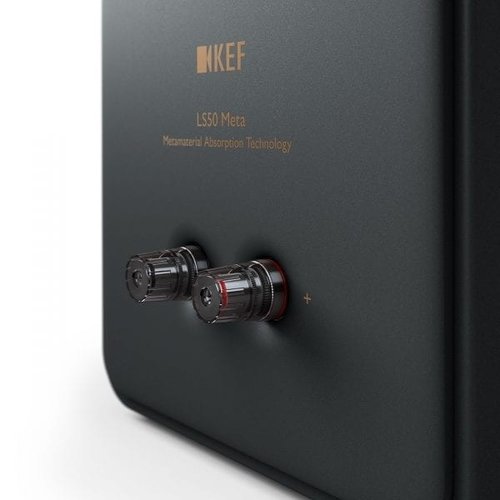KEF KEF LS50 Meta Boekenplank speaker - Carbon black (per paar)
