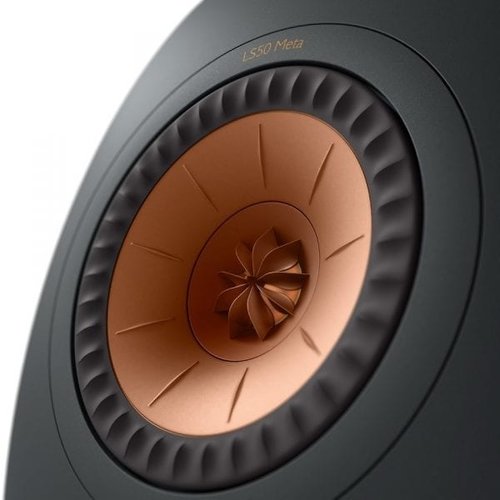 KEF KEF LS50 Meta Boekenplank speaker - Carbon black (per paar)