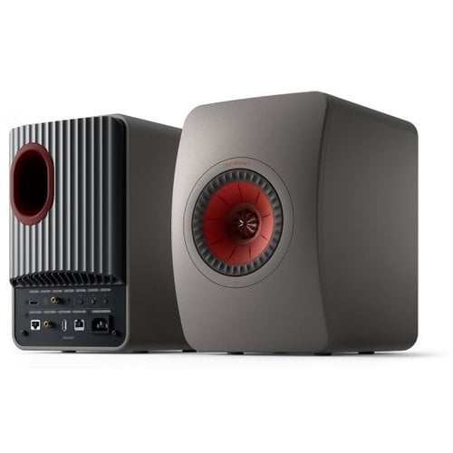 KEF Kef LS50 Wireless 2 Boekenplank speaker - Titanium Grey (per paar)