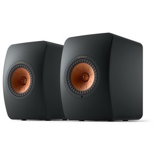 KEF LS50 Wireless 2 Boekenplank speaker - Carbon Black (per paar)