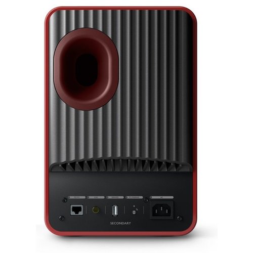 KEF Kef LS50 Wireless 2 Boekenplank speaker  - Grimson Red (per paar)