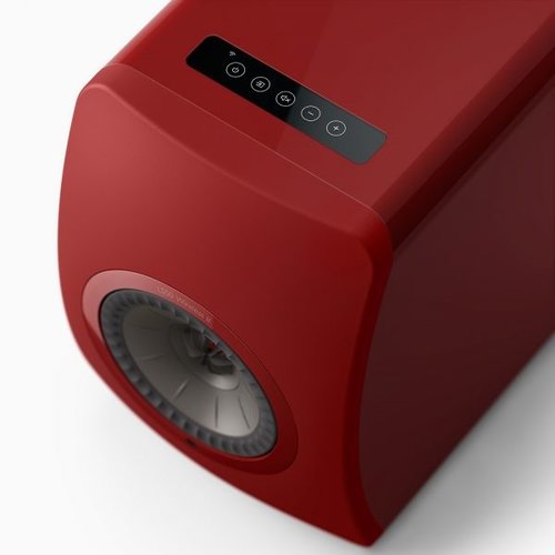 KEF Kef LS50 Wireless 2 Boekenplank speaker  - Grimson Red (per paar)