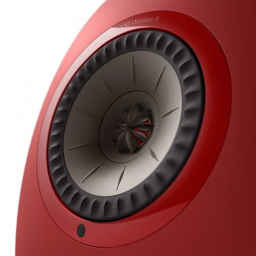 KEF Kef LS50 Wireless 2 Boekenplank speaker  - Grimson Red (per paar)