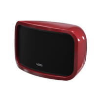 Cycloon 8 Speaker - Rood (Per stuk) (Kleur op aanvraag)