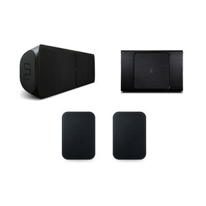 Bluesound Combi Deal Pulse Soundbar+ - Pulse sub+ en Pulse flex 2i - Zwart