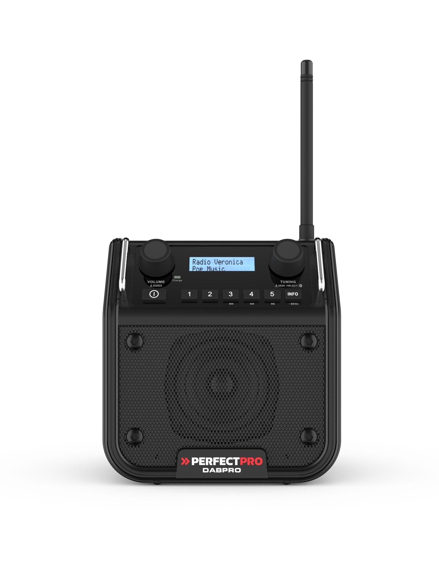 Perfectpro Pro PLUS batterijen - Bouwradio - Draagbare Radio - E-style Audio