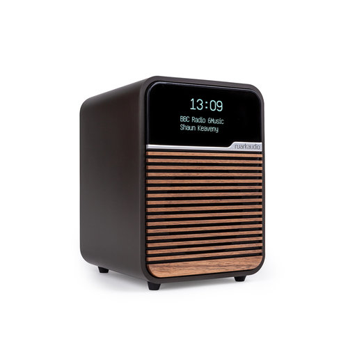 Ruark Audio Tweedekans: Ruark Audio R1 MK4 Deluxe Radio met Dab+ en bluetooth - Espresso