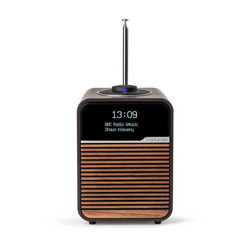 Ruark Audio Tweedekans: Ruark Audio R1 MK4 Deluxe Radio met Dab+ en bluetooth - Espresso