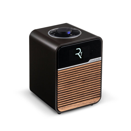 Ruark Audio Tweedekans: Ruark Audio R1 MK4 Deluxe Radio met Dab+ en bluetooth - Espresso