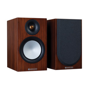 Monitor Audio Silver 50 7G Boekenplank speaker - Walnoot (per paar) Monitor Audio Silver 50 7G Boekenplank speaker - Walnoot (per paar)