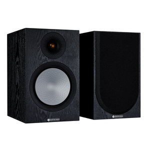 Monitor Audio Silver 100 7G boekenplank speaker - Zwart (per paar)