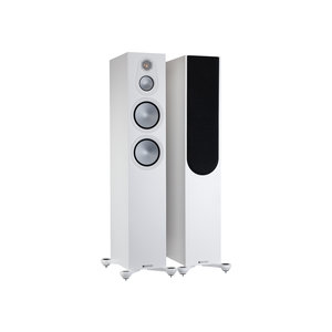 Monitor Audio Silver 300 7G vloerstaande speaker - Wit (per paar) Monitor Audio Silver 300 7G vloerstaande speaker - Wit (per paar)