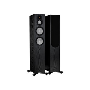 Monitor Audio Silver 300 7G vloerstaande speaker - Zwart (per paar) Monitor Audio Silver 300 7G vloerstaande speaker - Zwart (per paar)