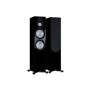 Monitor Audio Silver 500 7G vloerstaande speaker - hoogglans zwart (per paar) Monitor Audio Silver 500 7G vloerstaande speaker - hoogglans zwart (per paar)