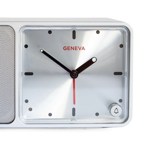 Geneva Geneva Time Wekker/bluetooth speaker - Wit