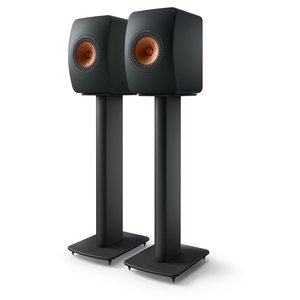 KEF Combi Deal LS50 Wireless II + Performance stands S2  - Zwart