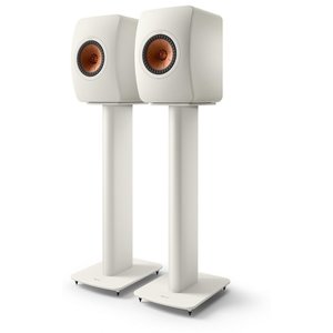 KEF Combi Deal LS50 Wireless II + Performance stands S2  -  Wit KEF Combi Deal LS50 Wireless II + Performance stands S2  -  Wit