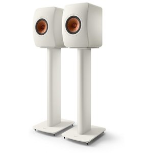 KEF Combi Deal LS50 Wireless II + Performance stands S2  -  Wit