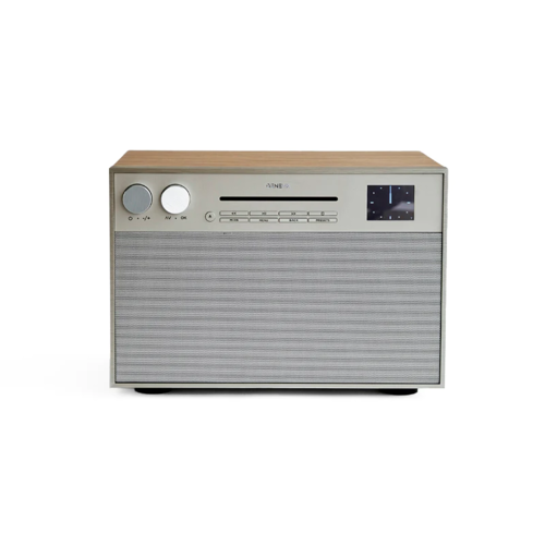 Geneva Tweedekans: Geneva DeCon M - Internet/FM/DAB, Bluetooth en cd-speler radio - Walnoot