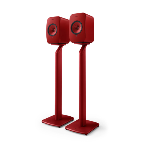 KEF KEF Combi Deal S1 Stand + LSX II Wireless Stereo Speakers - Rood