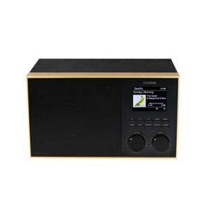 Geneva DeCon S internet, DAB+ en FM radio met Spotify en Bluetooth - messing/zwart Geneva DeCon S internet, DAB+ en FM radio met Spotify en Bluetooth - messing/zwart