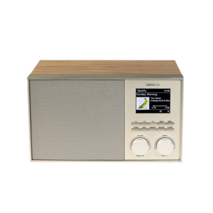 Geneva DeCon S internet, DAB+ en FM radio met Spotify en Bluetooth - champagne/walnoot Geneva DeCon S internet, DAB+ en FM radio met Spotify en Bluetooth - champagne/walnoot