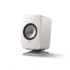KEF Combi Deal LSX II Wireless Stereo Speakers + P1 Desk pad tafelstandaard - Wit/Silver KEF Combi Deal LSX II Wireless Stereo Speakers + P1 Desk pad tafelstandaard - Wit/Silver