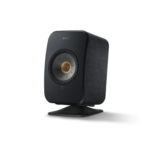KEF KEF Combi Deal LSX II Wireless Stereo Speakers + P1 Desk pad tafelstandaard - Zwart/Zwart