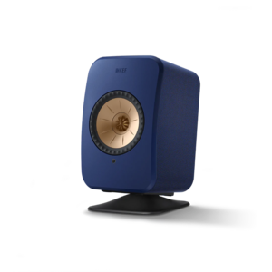 KEF Combi Deal LSX II Wireless Stereo Speakers + P1 Desk pad tafelstandaard - Blauw/Zwart