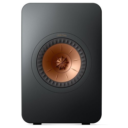 KEF Combi Deal LS50 Meta Boekenplank speaker + Bluesound Powernode N330 met HDMI- Draadloze Muziek Streaming-versterker - Zwart/Zwart (met GRATIS speakerkabels)