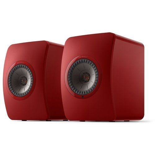 KEF Combi Deal LS50 Wireless II + KC62 + KW1 Adapter kit - Rood/Zwart