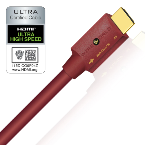 Wireworld Wireworld Radius 48 high-performance 8K HDMI-kabel (3 meter)