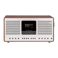 SuperConnect Stereo - DAB+ - internet radio en Spotify - Walnoot/Zilver